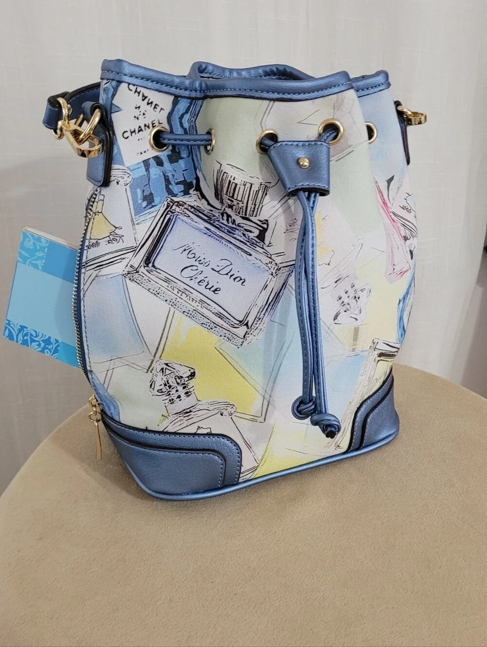 Drawstring Bucket Bag - Picture 7 of 10